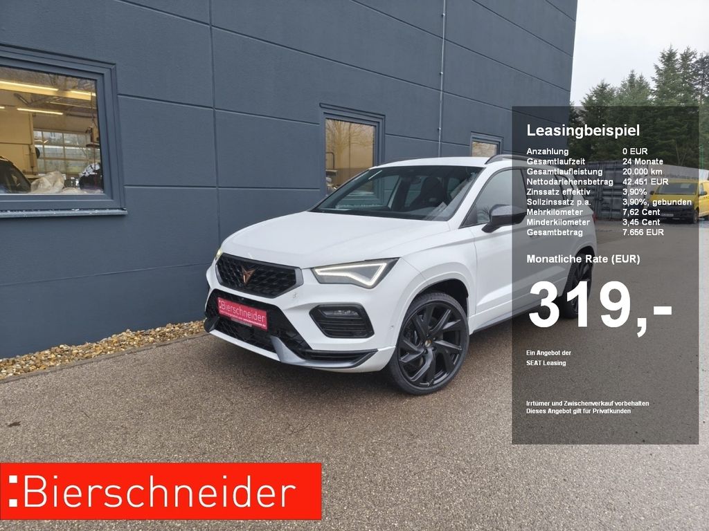 Cupra Ateca 300 4DRIVE VZ ab 319.- 1.590.-Überführung