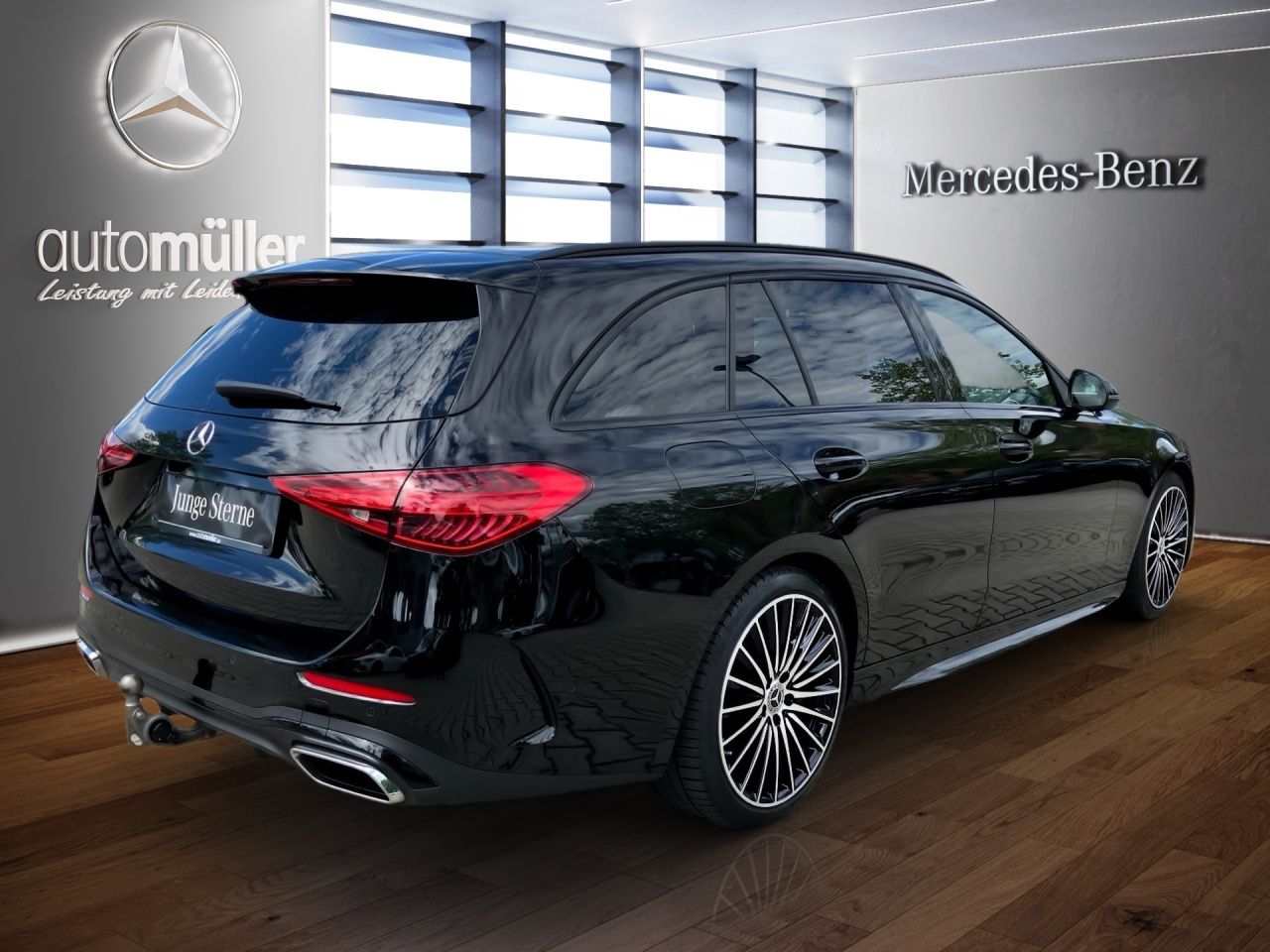 Fahrzeugabbildung Mercedes-Benz C 300 d T AMG AHK+Pano+Night+FahrassPak+Ambi+Kam