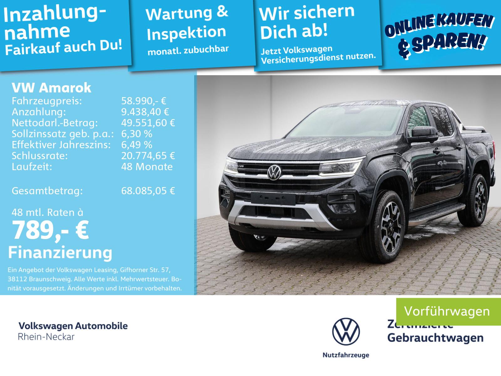 Volkswagen Amarok Style 3.0 TDI 4Motion Automatik NAVI LED