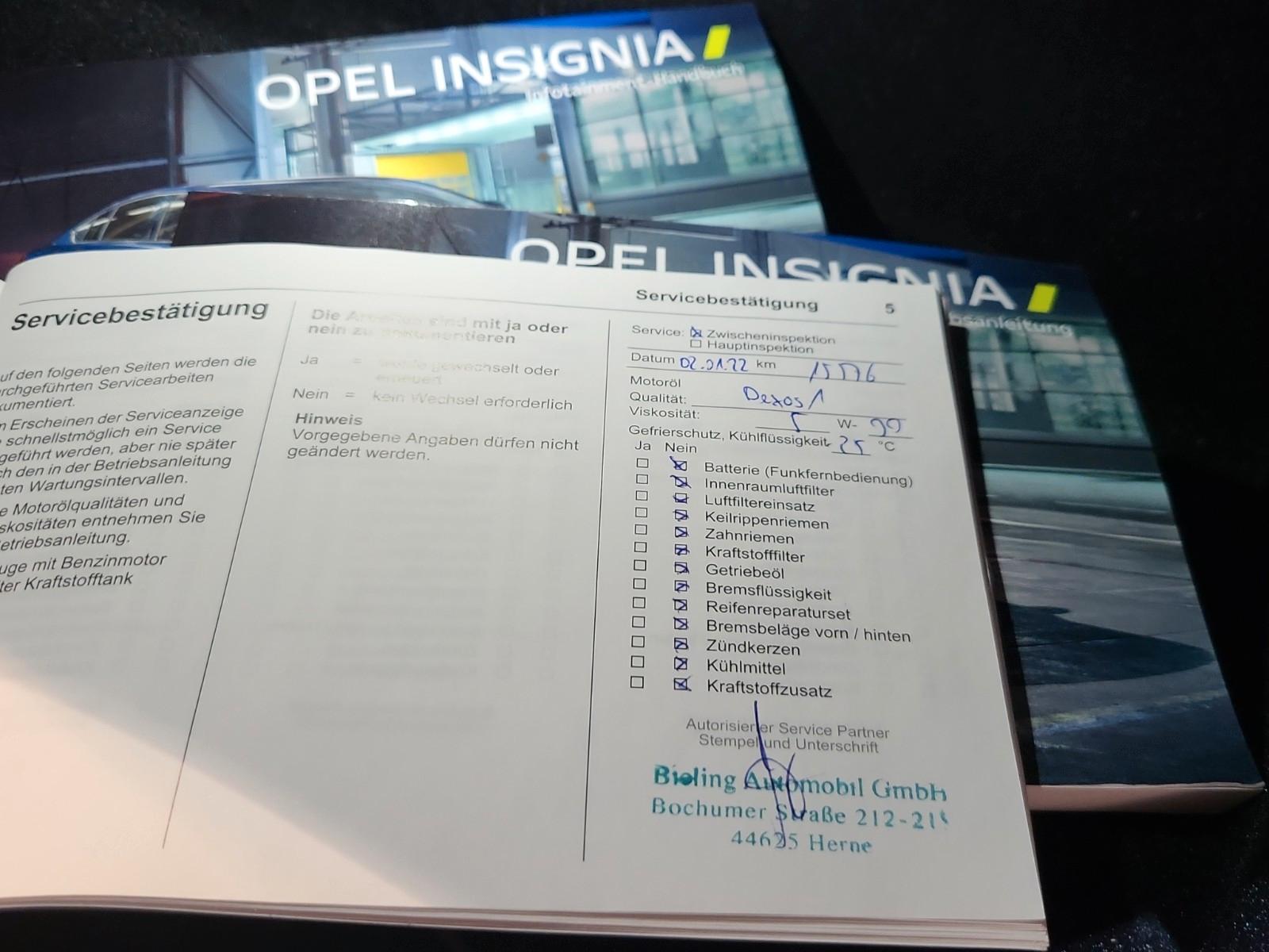 Opel Insignia B ST Premium"Elegance" Automatik/1-Hand