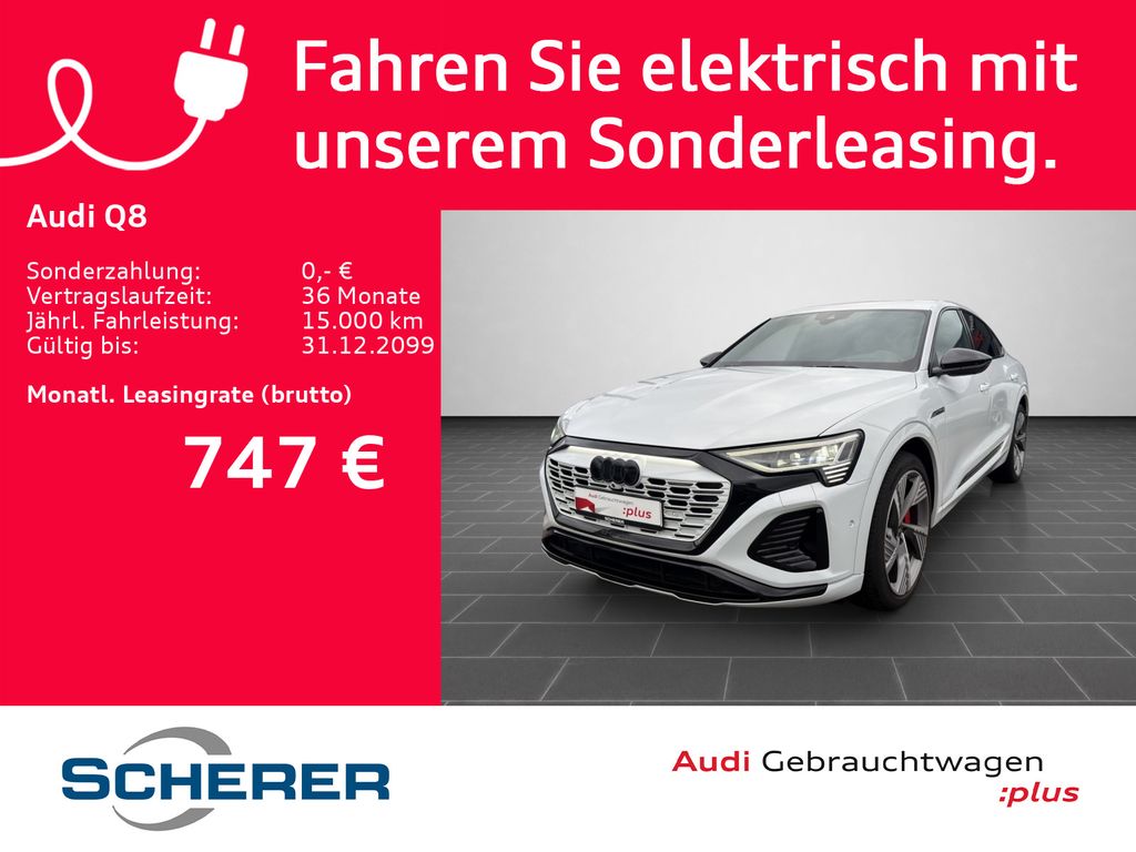 Audi Q8 Sportback S line 55 e-tron quattro AHK PANO O