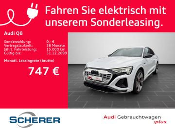 Audi Leasingangebot: Audi Q8 Sportback S line 55 e-tron quattro AHK PANO O