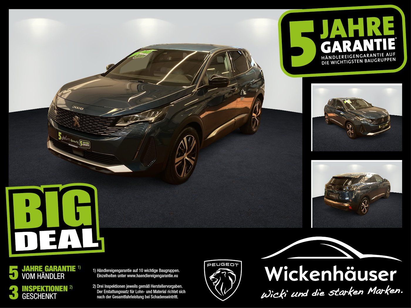 Peugeot 3008 BlueHDi 130 Allure Pack LED+Navi+SHZ+Kamera