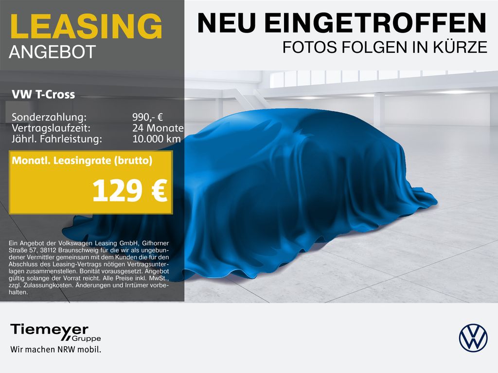 Volkswagen T-Cross 1.0 TSI SITZHZ PDC APP-CONNECT