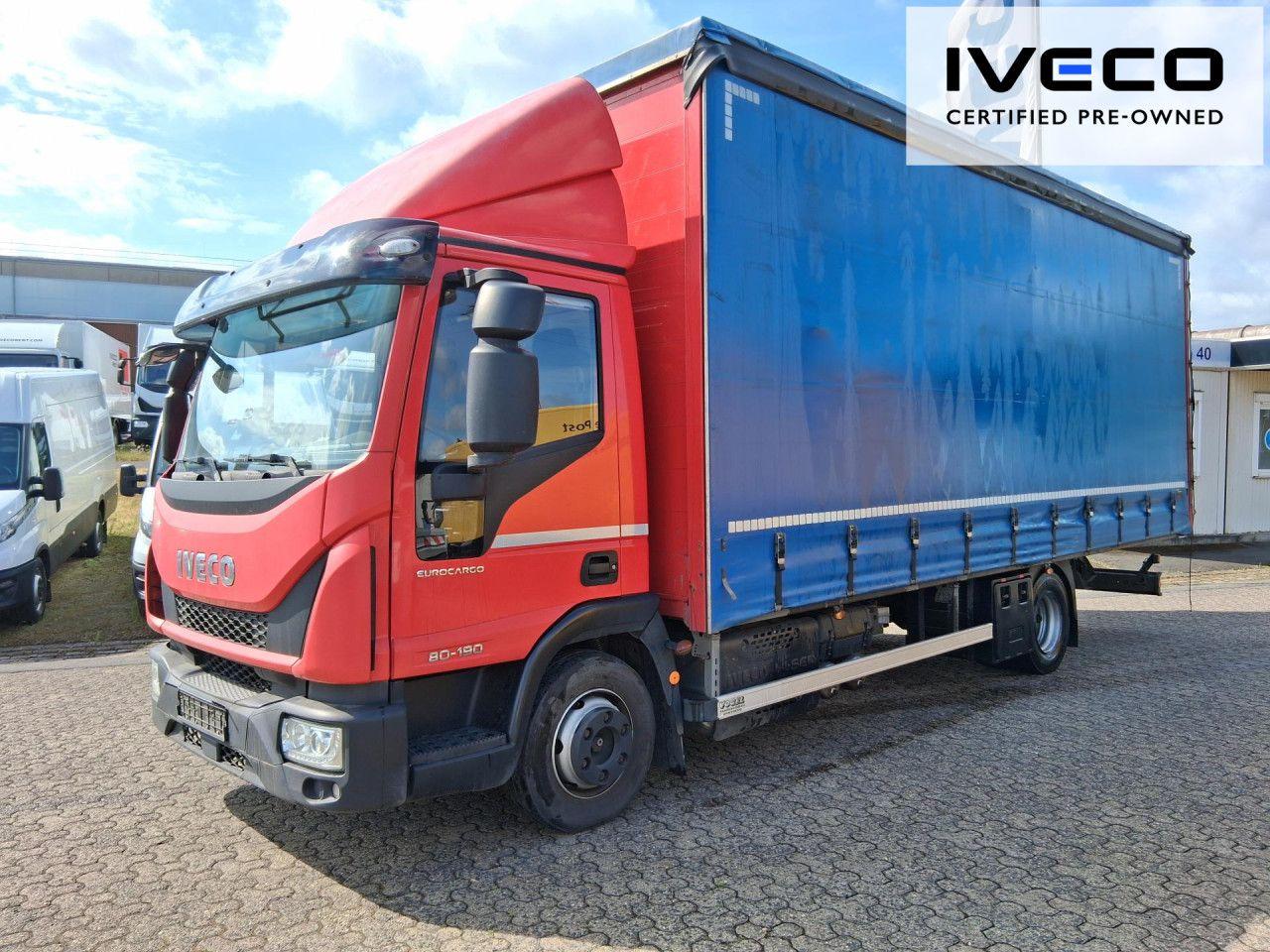 Iveco Eurocargo ML80E19/P Schiebeplane Pritsche