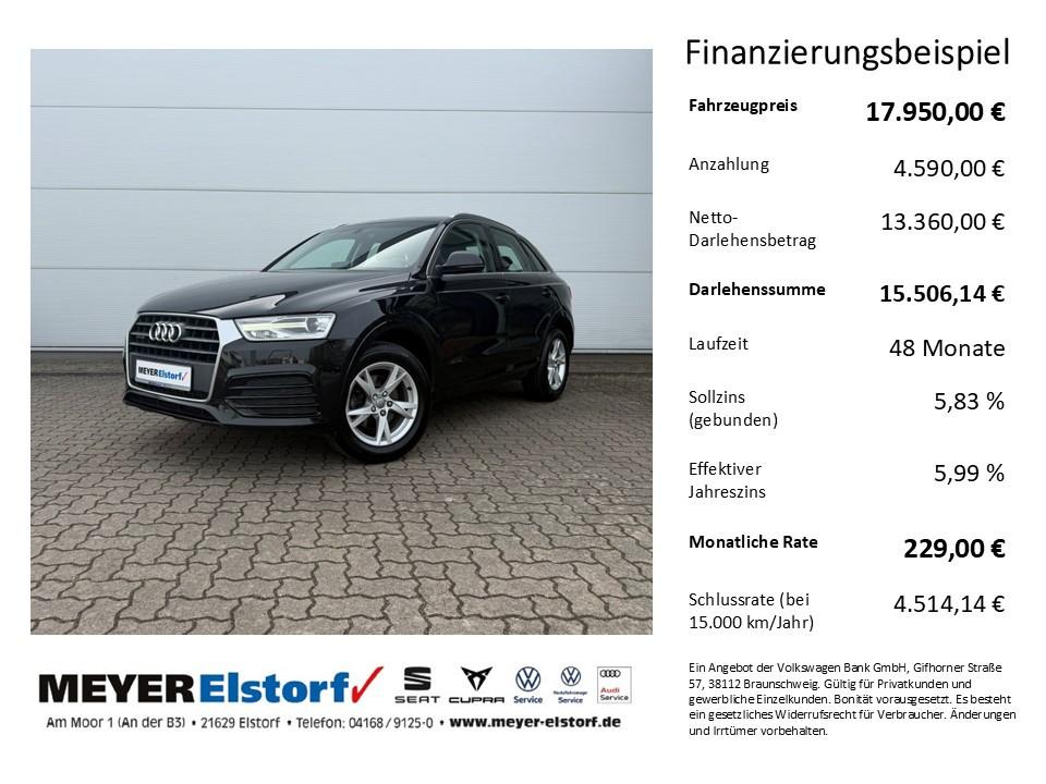 Audi Q3 2.0 TFSI quattro S tronic sport AHK Xenon