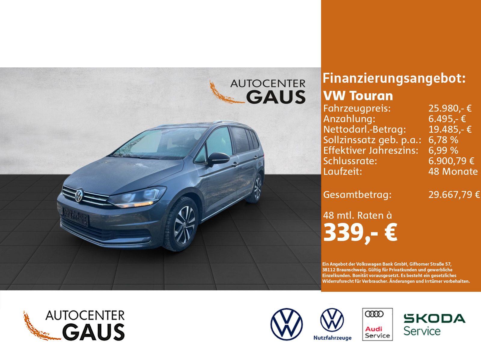 Touran IQ-Drive 1.5 TSI Navi*ACC*7-Sitzer