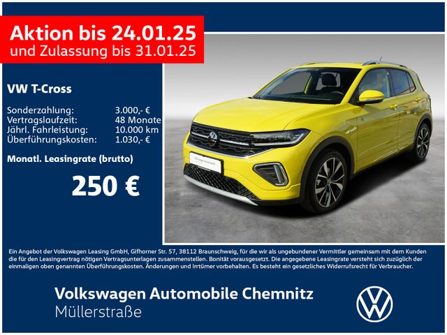 Volkswagen T-Cross R-Line 1.5l TSI DSG *AHK*Beats*WiRä*RFK*