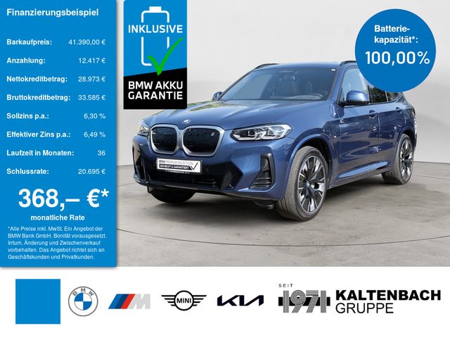 BMW iX3 Impressive FACEL. PANO AHK HUD 360° LED ACC