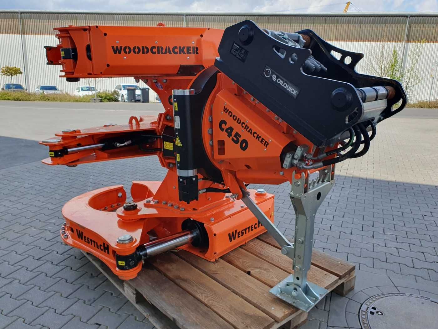 Fahrzeugabbildung Andere Westtech Woodcracker C450 Sammler Tiltator DEMO