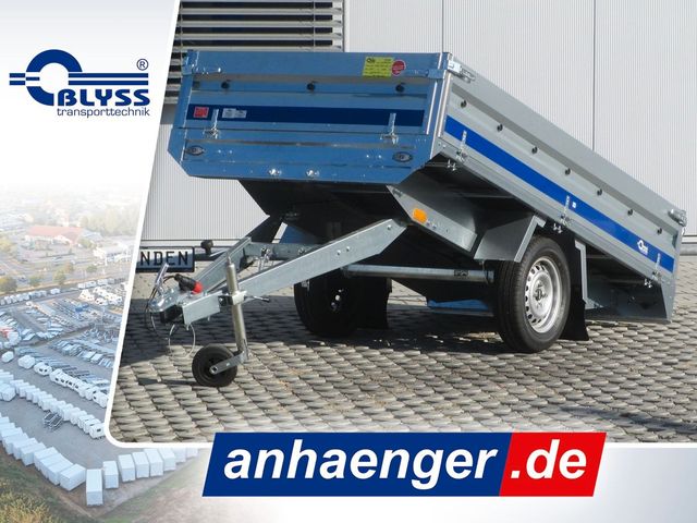 Blyss Hochlader 254x135x38cm PKW Anhänger 750kg GG