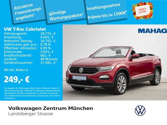 Volkswagen T-Roc Cabriolet 1.0 TSI STYLE Navi 6-Gang