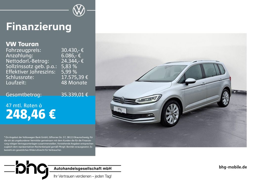 Touran Highline 1.5 TSI OPF DSG