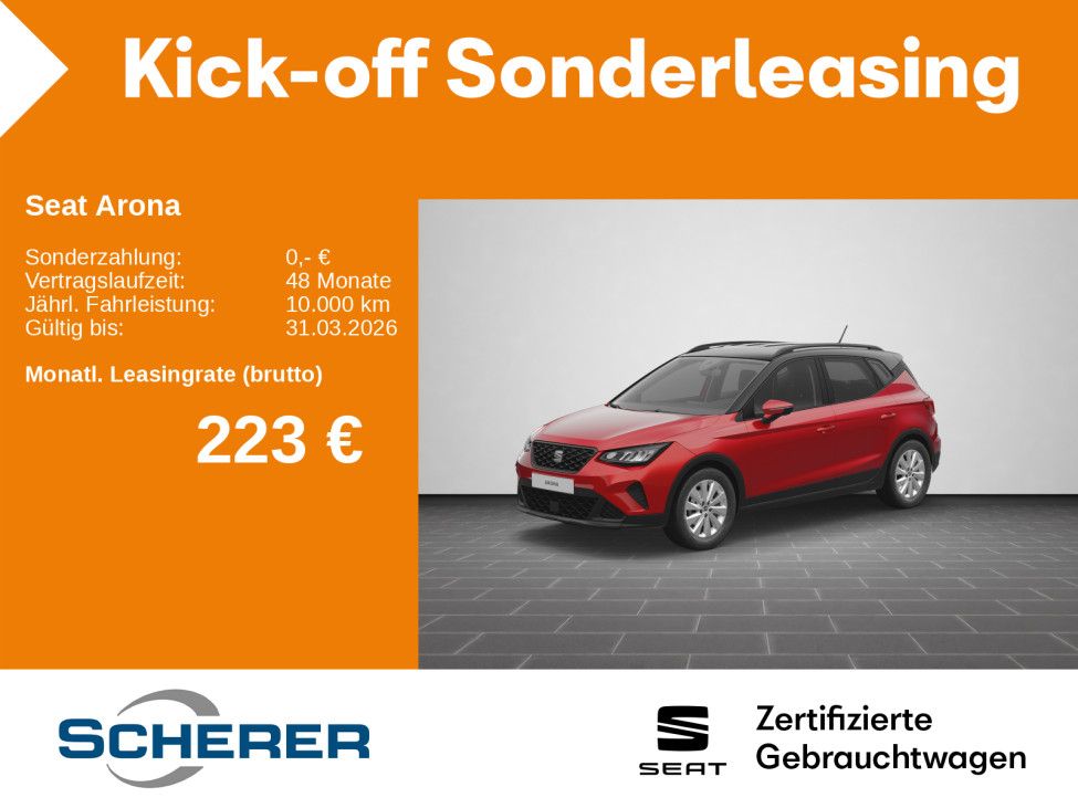 Seat Arona Style 1.0 TSI LED NAVI AHK SHZ EPH