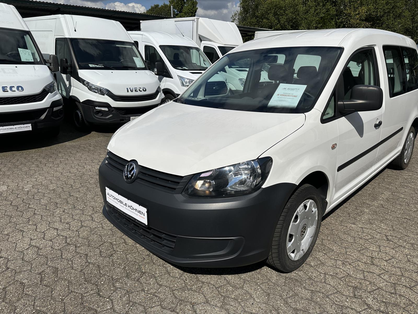 Volkswagen Caddy Maxi RAMPE / ROLLSTUHL / 1 HAND / 