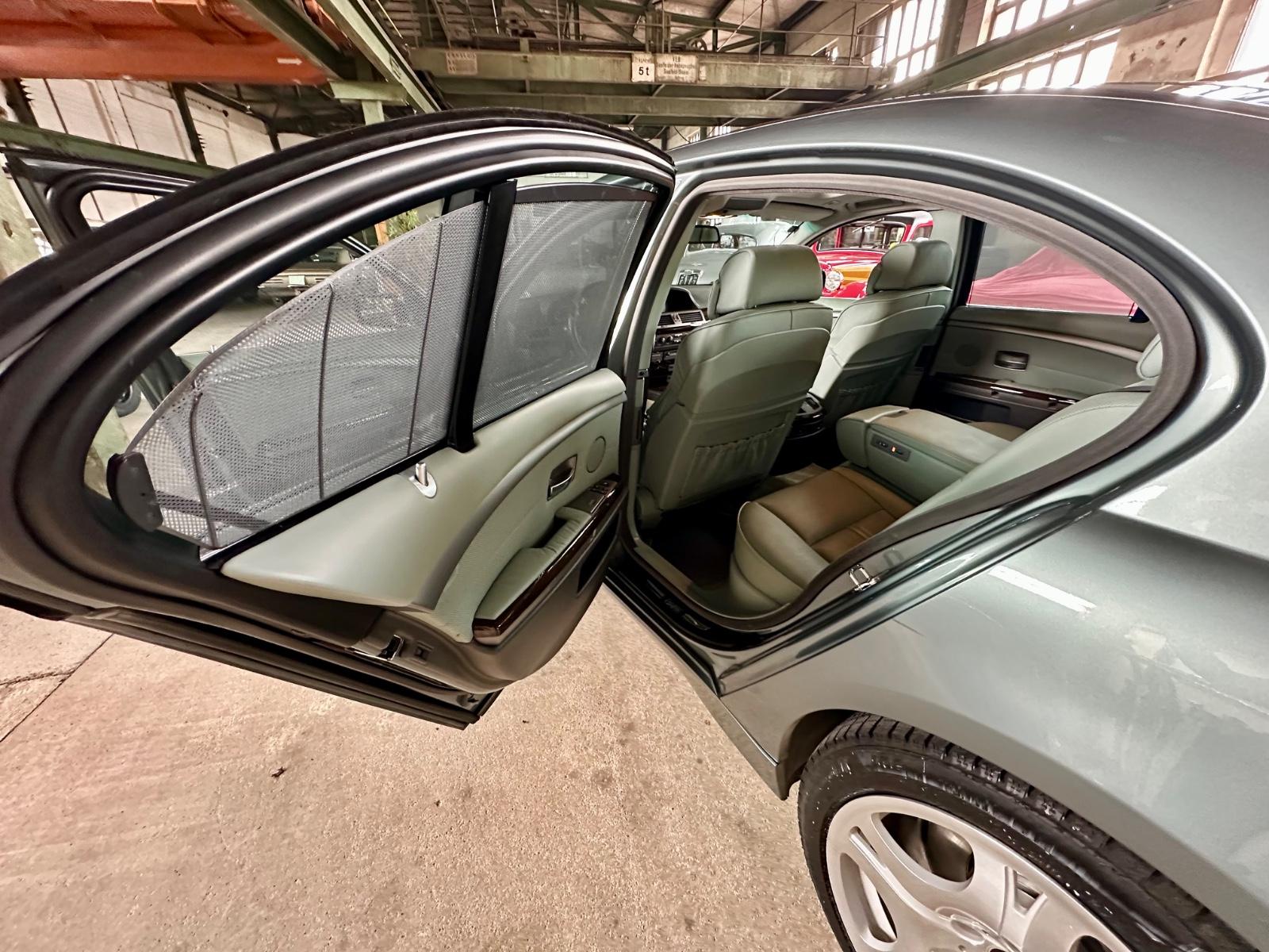 BMW 745i E65 V8 Prins LPG schiefergrün Top Zustand!