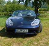 Porsche Boxster S sehr gepflegt, Sammlerzustand  - blaue Porsche Boxster