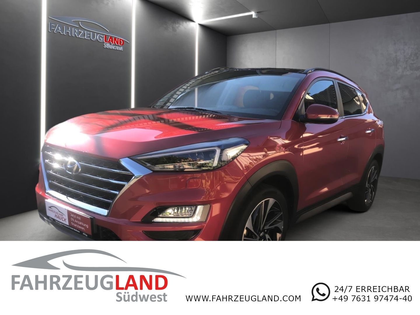 Gebrauchtwagen Hyundai Tucson Tucson Premium 4WD Pano Klima Navi Sitheizung So in Müllheim