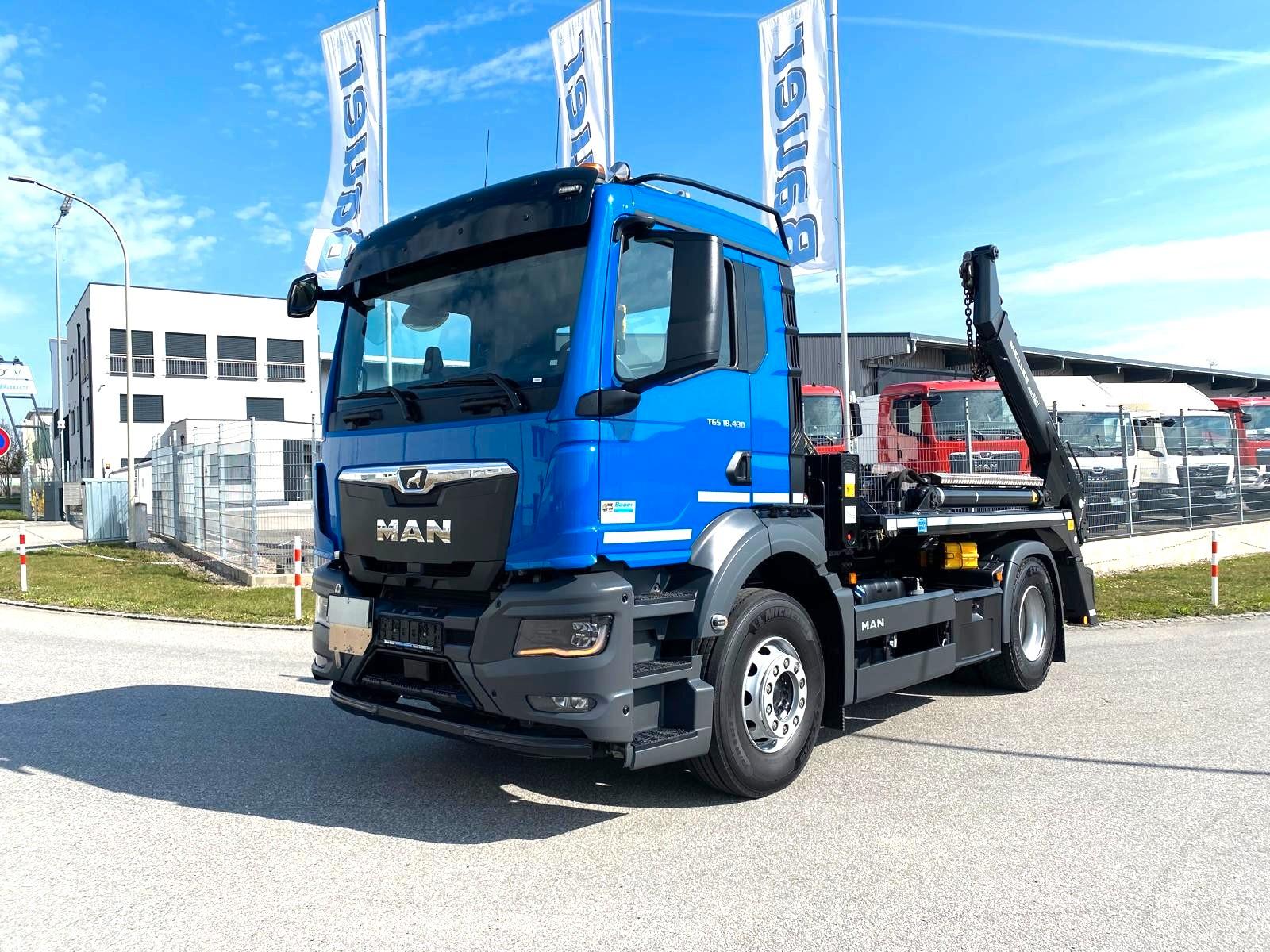 MAN TGS 18.430 / Meiller Absetzkipper/Funk/nur 8 tkm