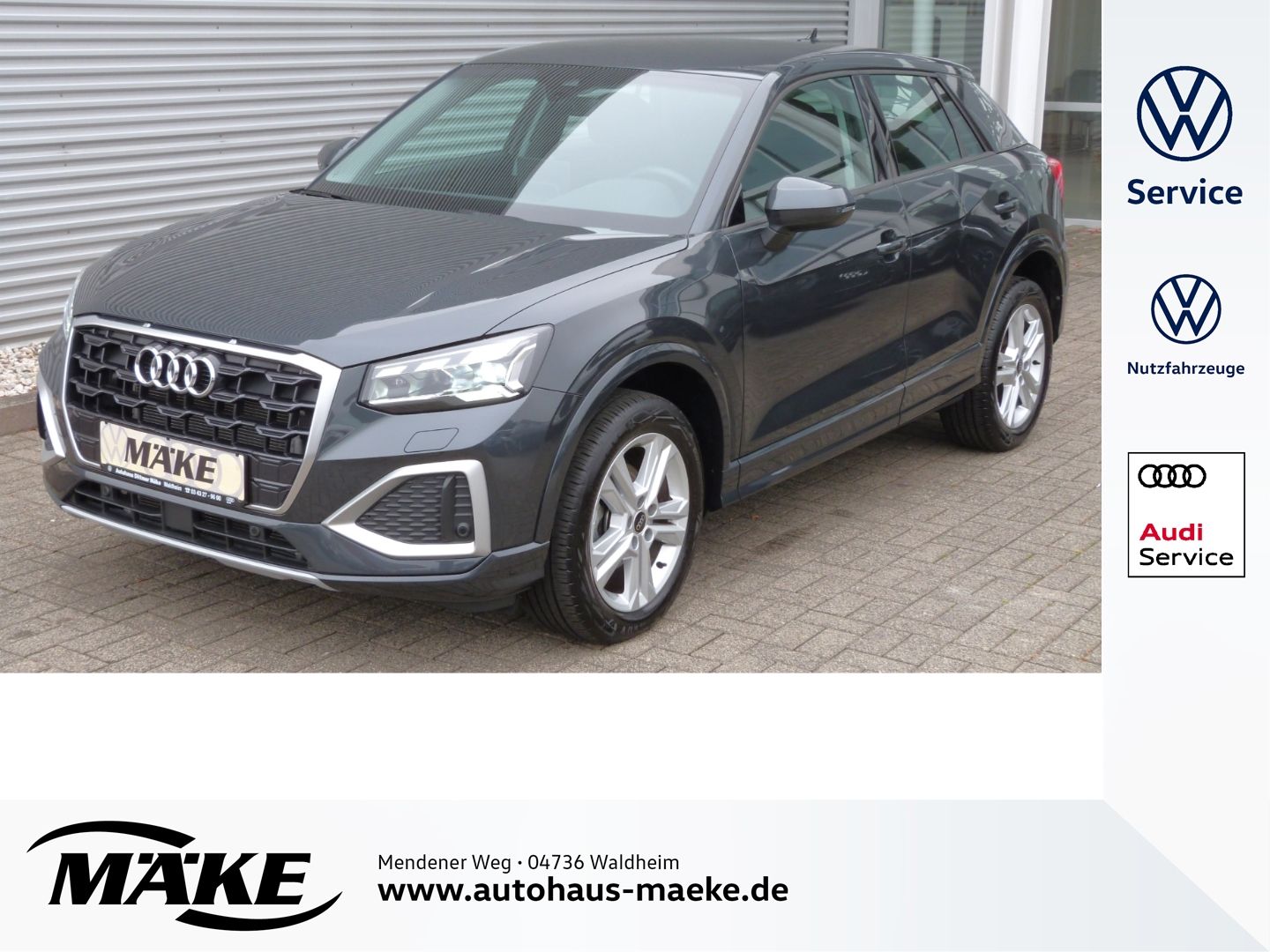Q2 1.5 TFSI DSG, AHK, SHZ, Matrix-LED, Rückfahrk