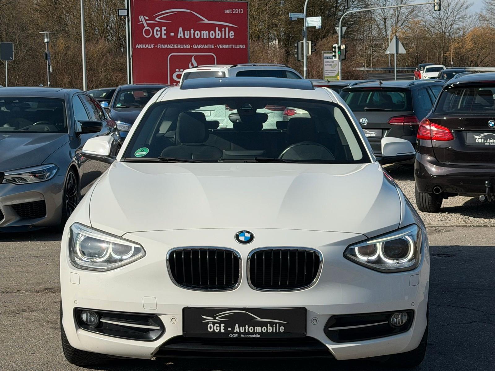 BMW 118d 1er Sport Line Automatik/Navi/Assistent/AHK