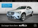 Mercedes-Benz GLC 300 de 4M CHROM+MULTIB+AHK+DISTRONIC+KAMERA - Hybrid (Diesel/Elektro): Silber, Geländewagen