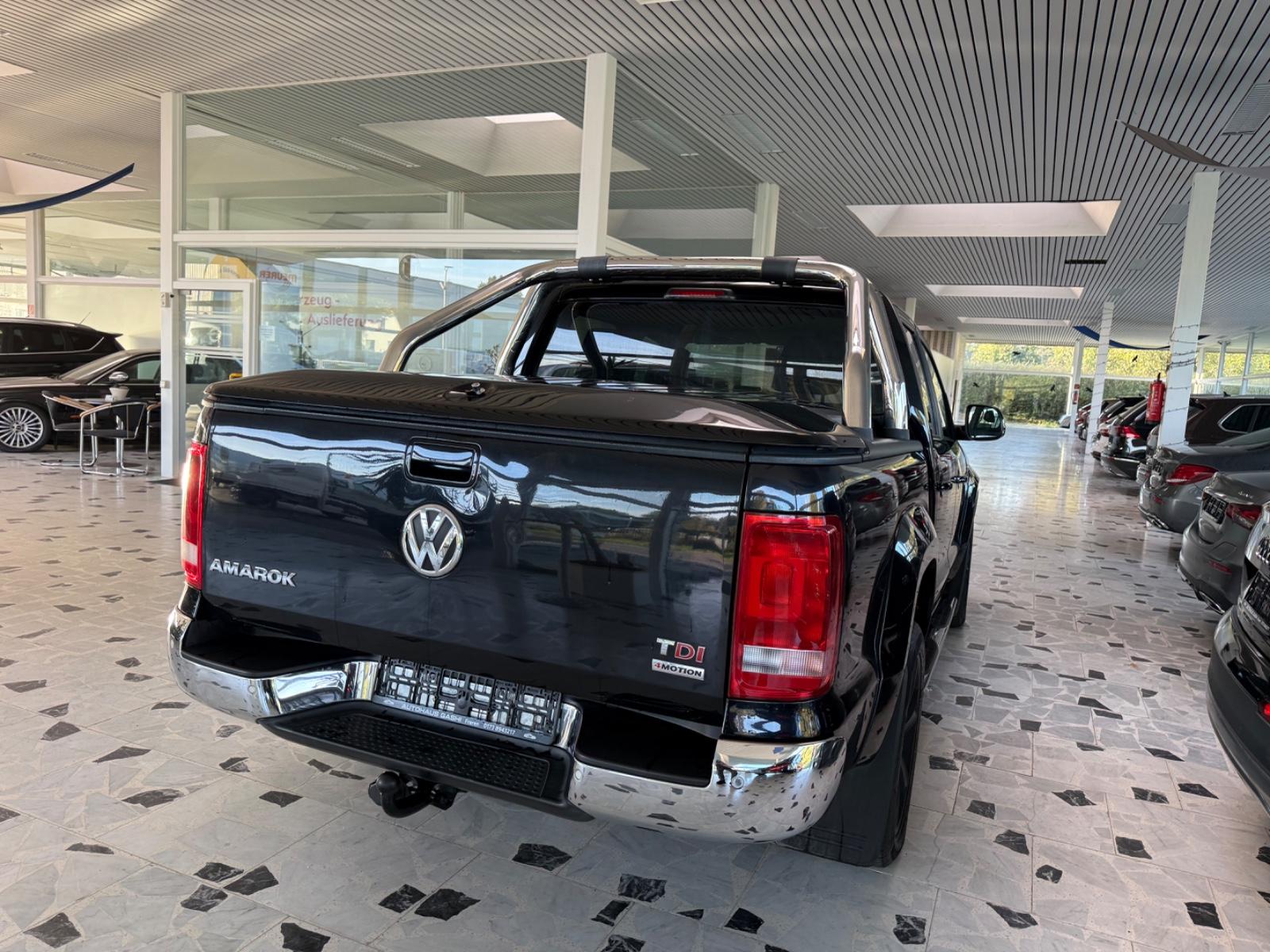 Volkswagen Amarok 2.0 BiTDI 163 ch Highline DoubleCab 4Motion • Cuir • GPS • Attelage 3 t • 19"
