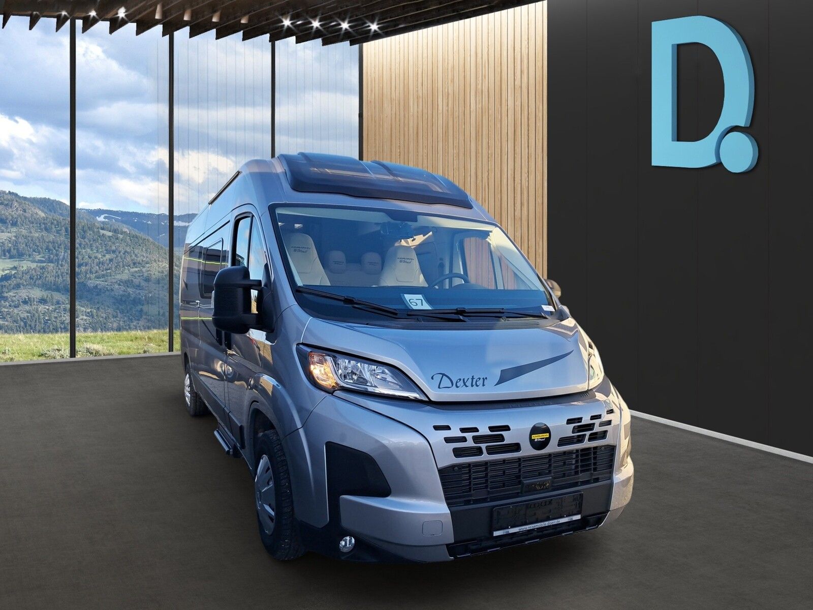 Fahrzeugabbildung Karmann Dexter DE 580 Concept Paket, Rückfahrkamera