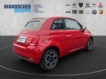 Fiat 500C Cabrio Club 1,0 Carplay+PDC+Klima