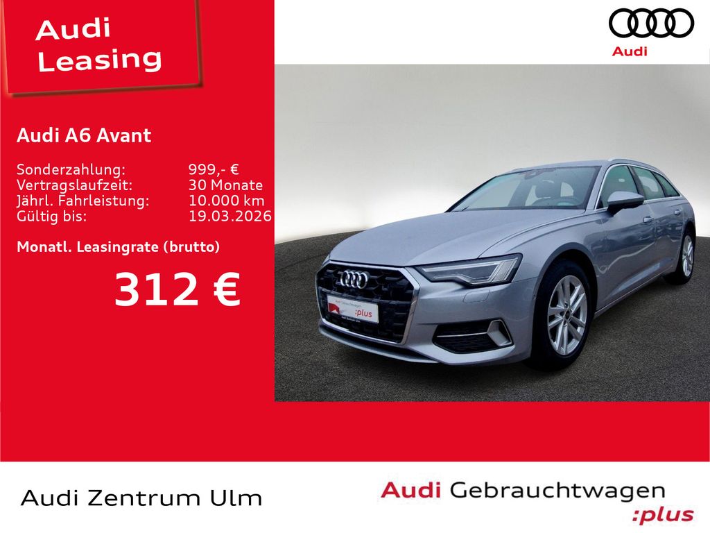 Audi A6 Avant advanced 45 TFSI AHK LEDER 360° 5J.GAR.