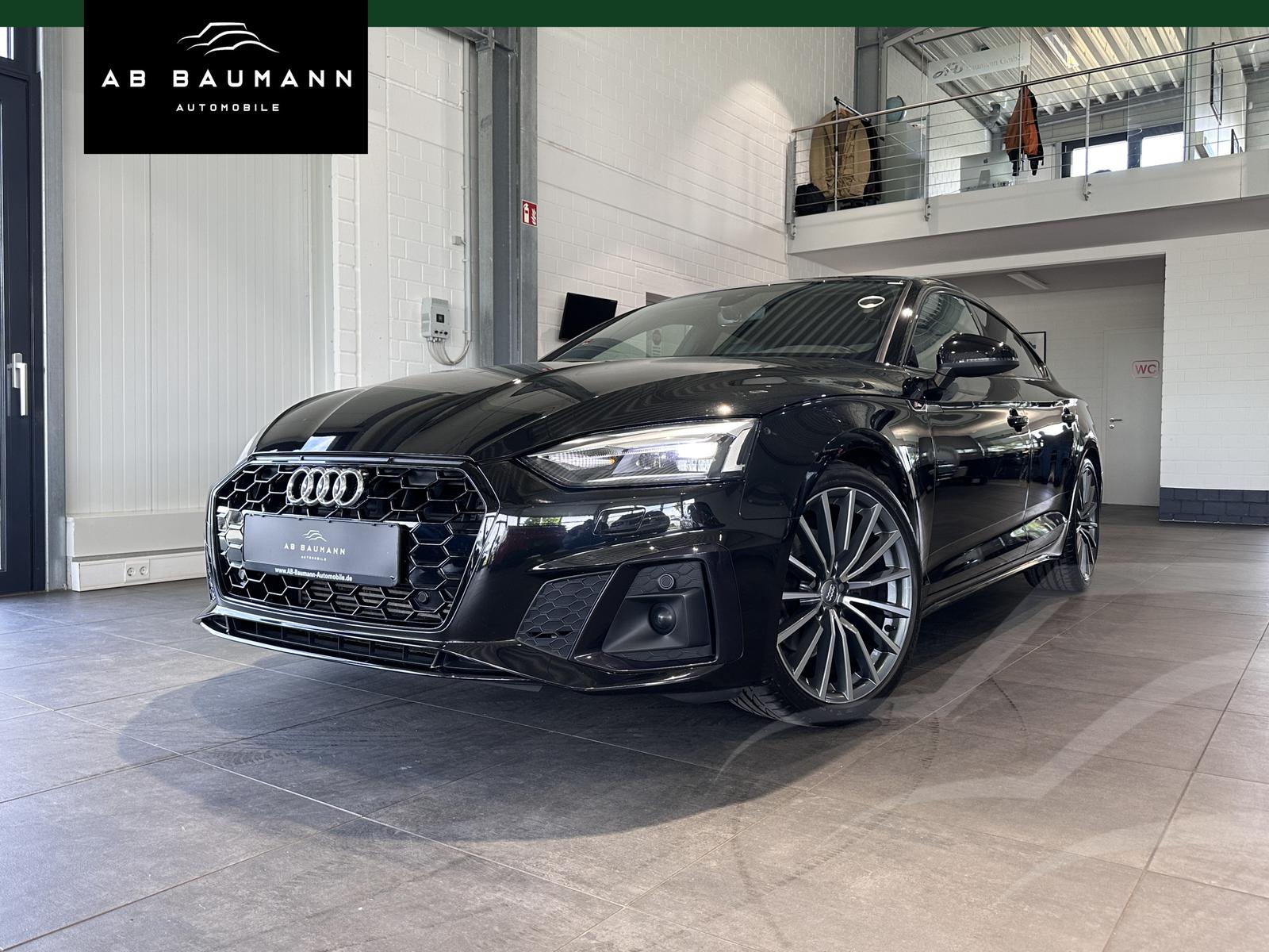 Audi A5 40 TFSI S line *ACC, ASSISTENTEN, BLACK, RFK*