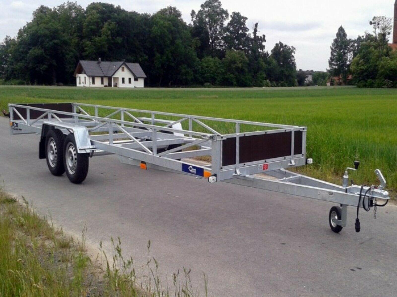 Blyss Rohranhänger- Transporter  608x125cm 750kg zGG