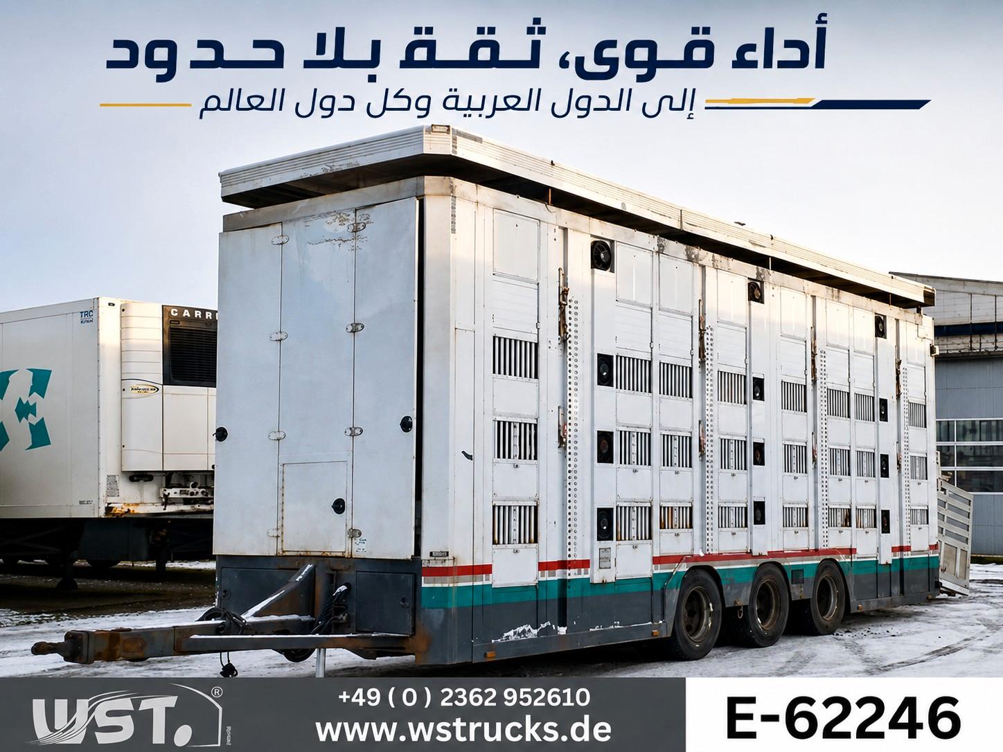Menke-Janzen Tandem 3 Achsen | 2 Stock | Hubdach | Aggregat