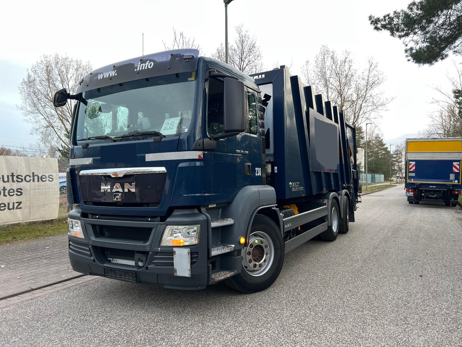 MAN TGS 26.320/VARIOPRESS/6x2/LIFT-LENK/ZÖLLER