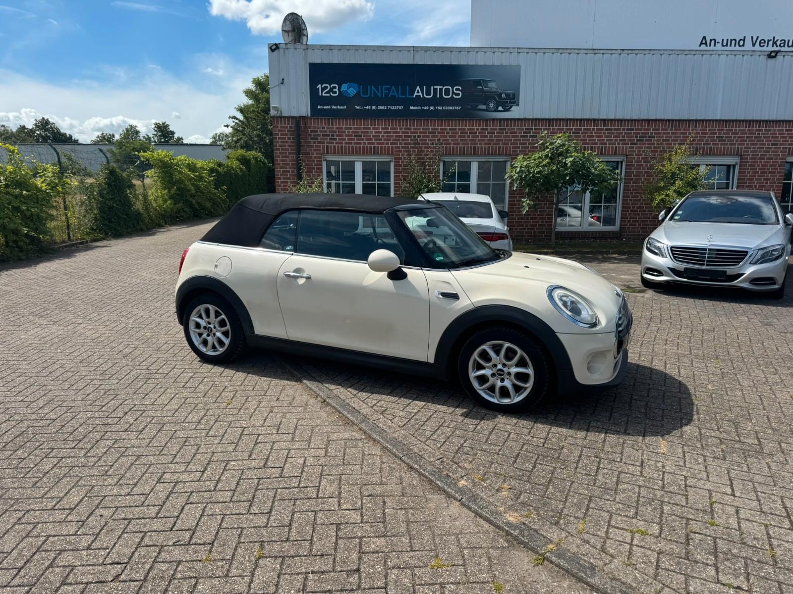 MINI COOPER Cabrio * NAVI - TEILLEDER *