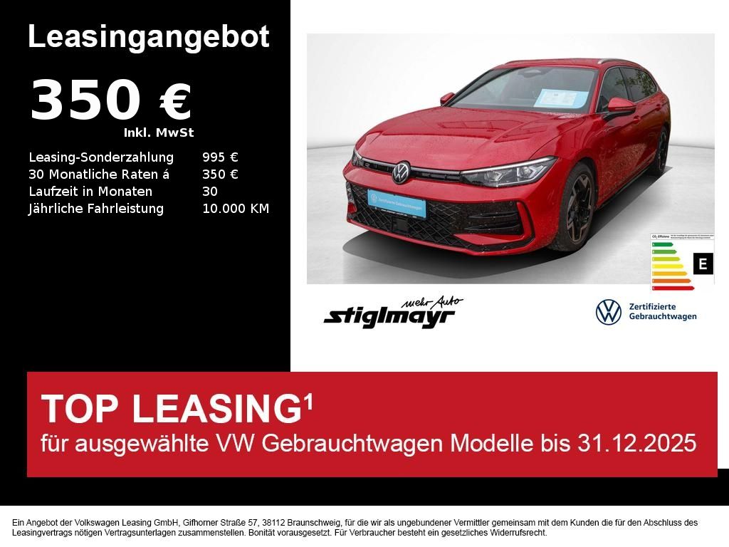 Passat R-Line 2.0 TDI DSG +AHK+HUD+SITZHG+NAVI