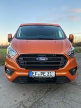 Ford Transit Custom Westfalia - autark durch Solar - orange Wohnmobil oder -wagen