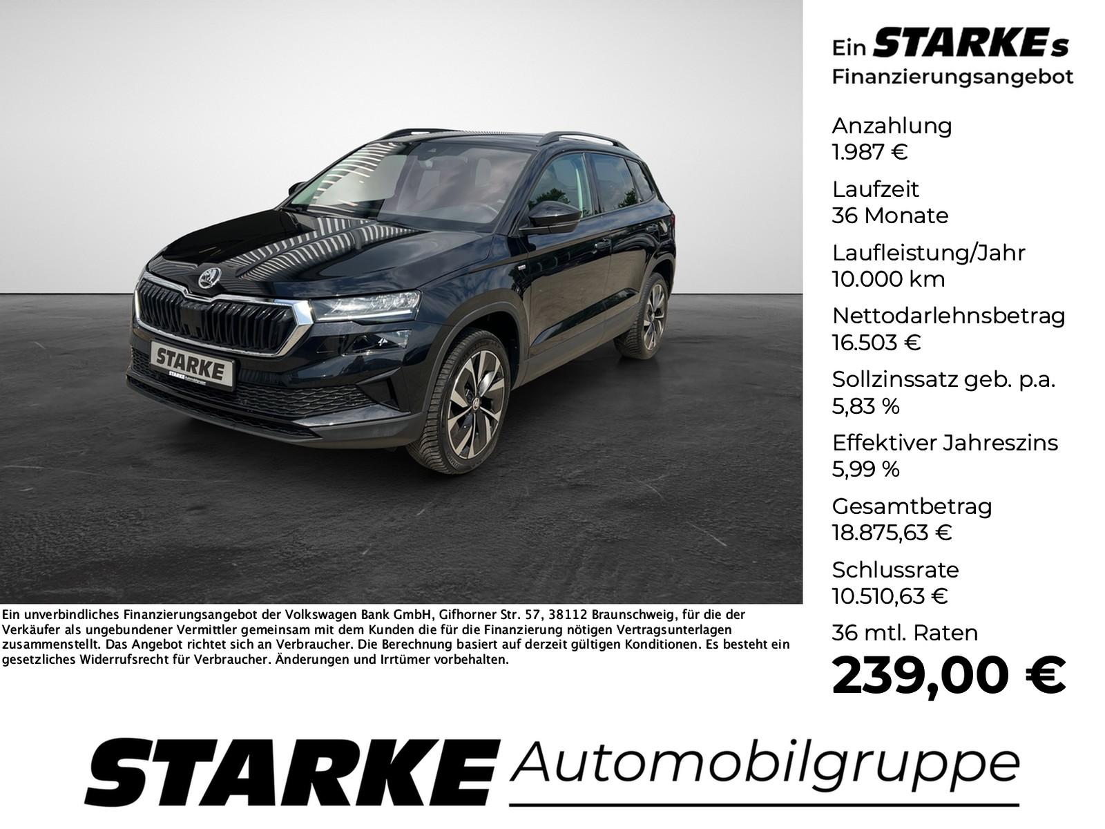 Skoda Karoq 2.0 TDI 116 PS Tour  Navi LED Kamera PDC L