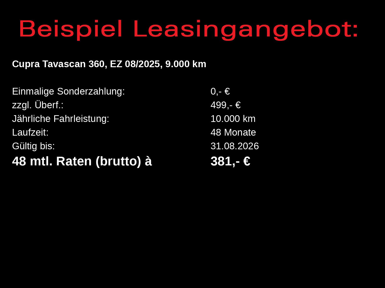 Cupra Tavascan - Bild 2