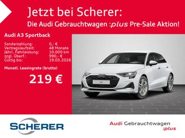 Audi Leasingangebot: Audi A3 Sportback advanced 35 TFSI KAMERA ACC VIRTUAL