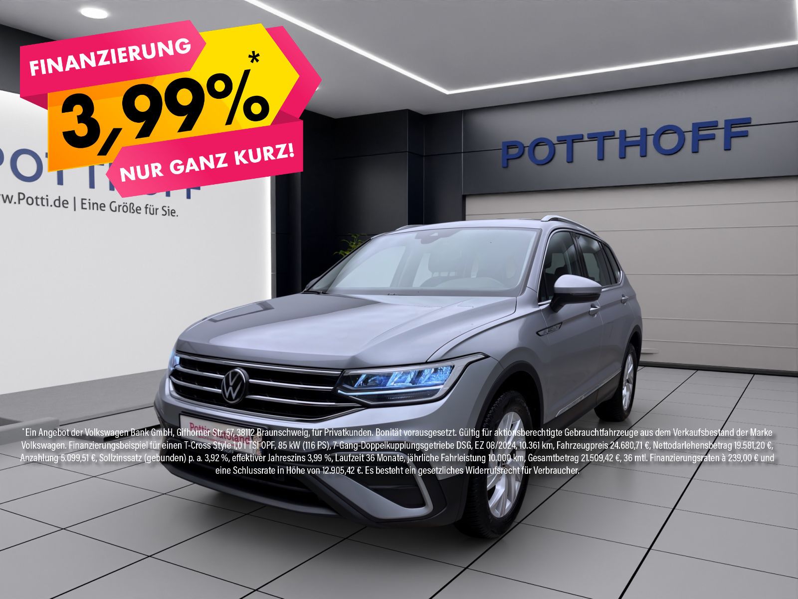 Volkswagen Tiguan Allspace 1.5 TSI DSG LIFE AHK NAVI SITZHZ