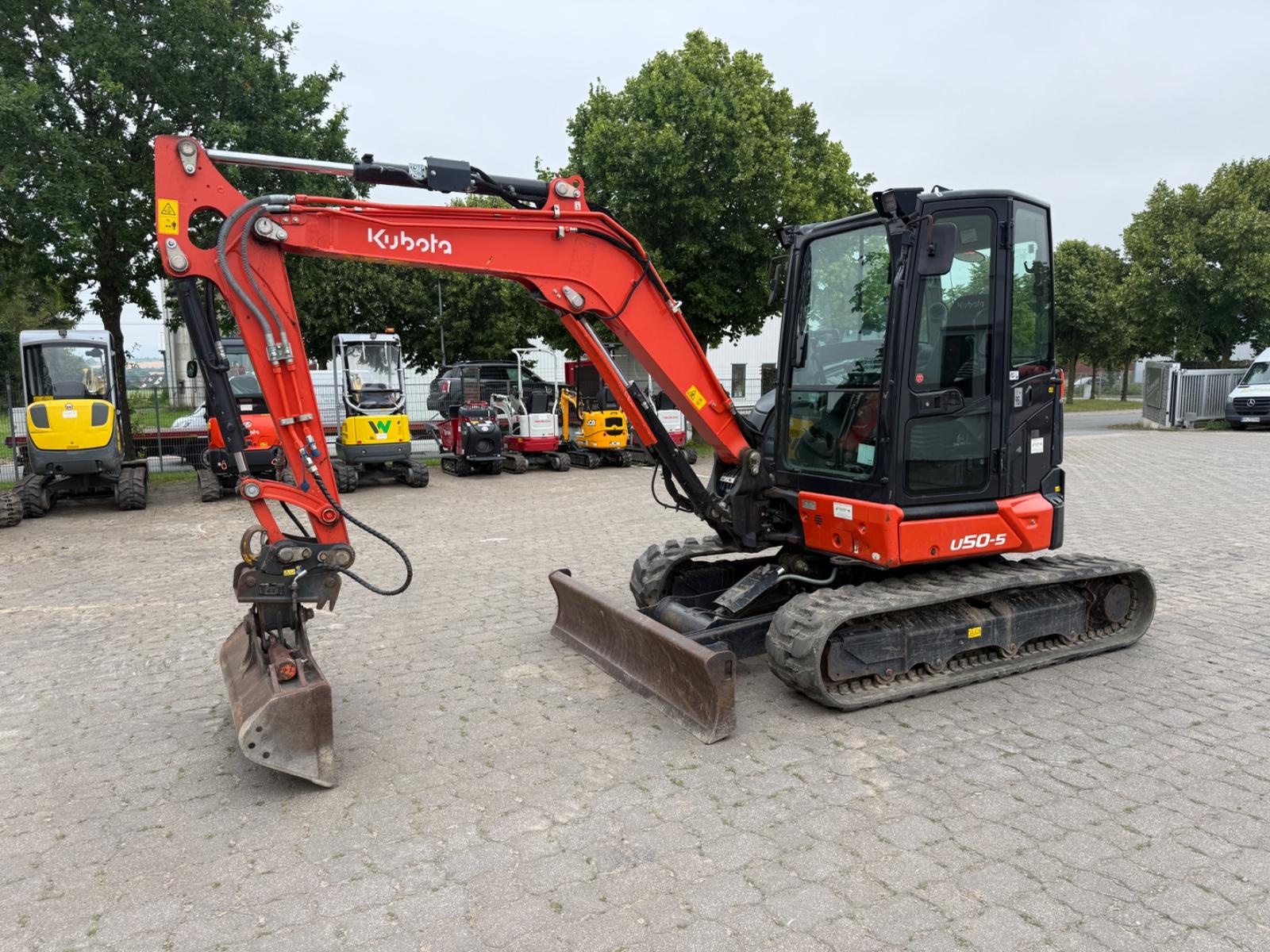 Kubota U50-5, BJ 22, 690 BH, ZH I+II, MS03, Tieflöffel