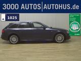 Audi A4 Avant 1.8 TFSI S-Line Navi+ Xenon AHK Sound - Audi A4 mit Benzin-Antrieb: Blau, Teilleder, Kombi