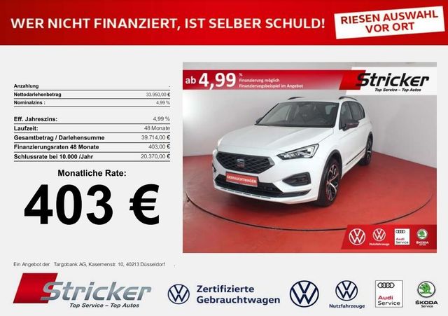 Seat Tarraco FR-Line 2.0TSI 4M 403,-ohne Anzahlung Na