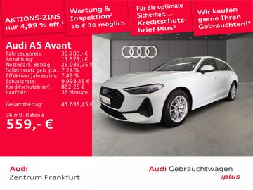 Audi Leasingangebot: Audi A5 Avant TFSI S tronic LED ACC DAB Tempomat