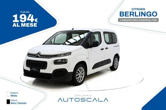 Citroën CITROEN Berlingo 1.5 BlueHDi 100cv M 5 Posti Fee