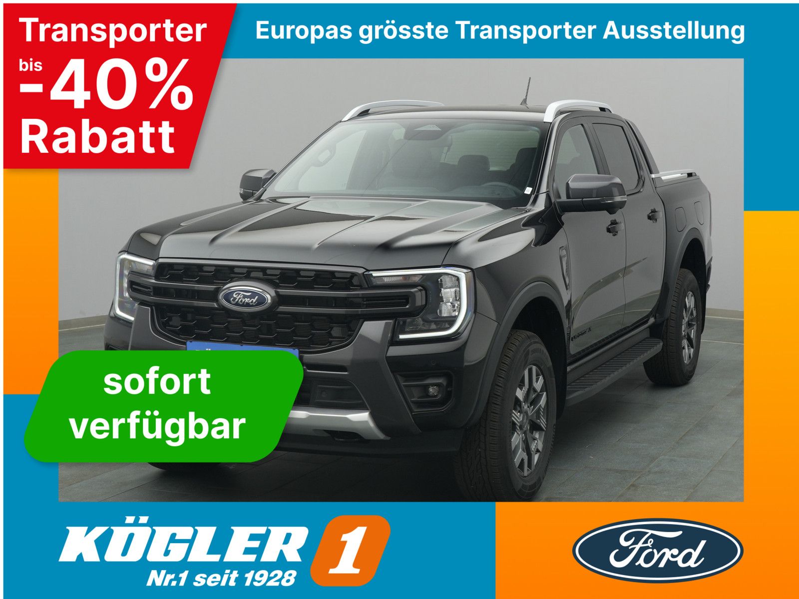 Ford Ranger Doka Wildtrak 281PS PHEV/Techno-P. -22%*