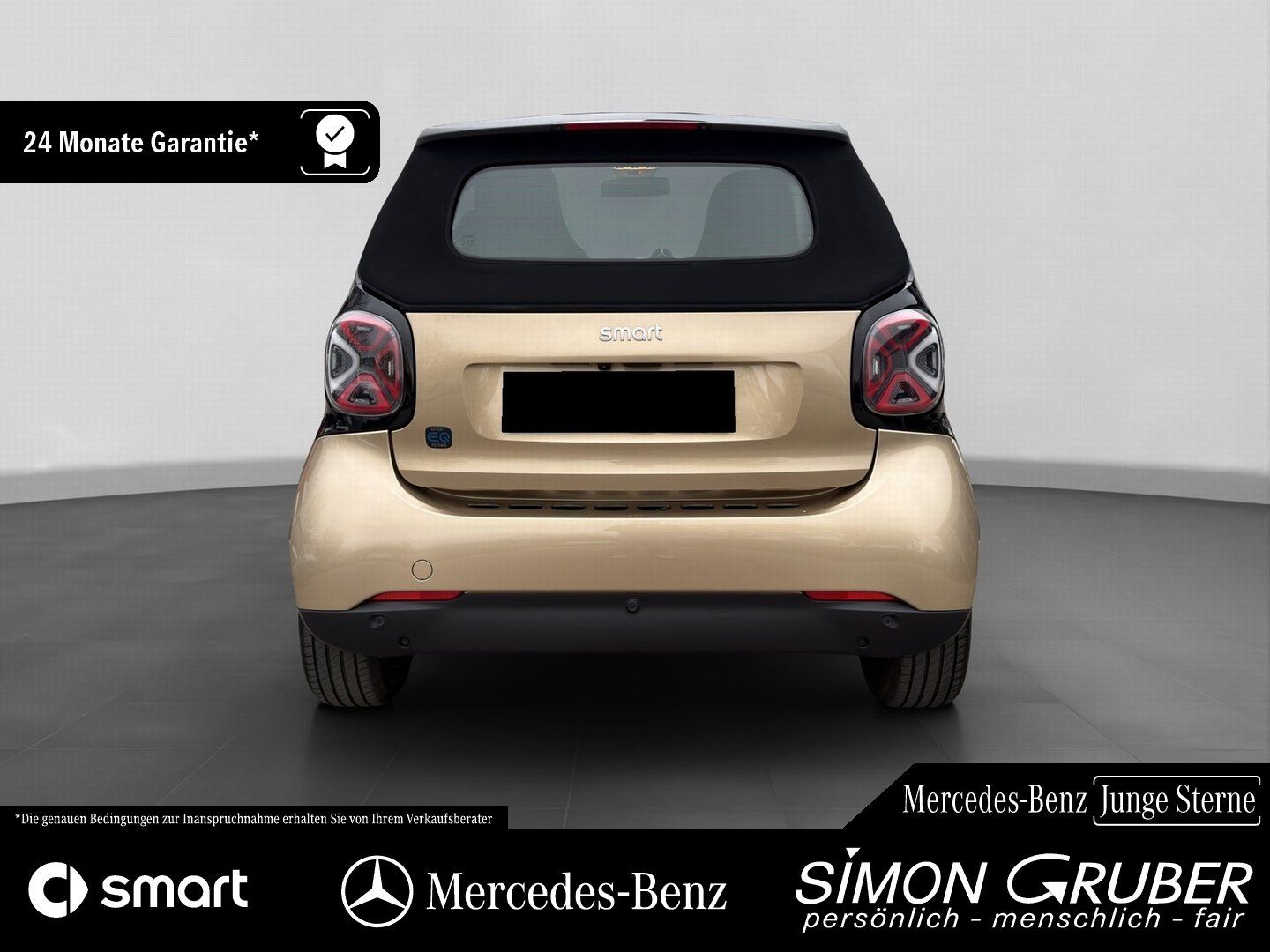 Fahrzeugabbildung Smart smart EQ Cabrio Prime Exclusive Leder LED 22KW