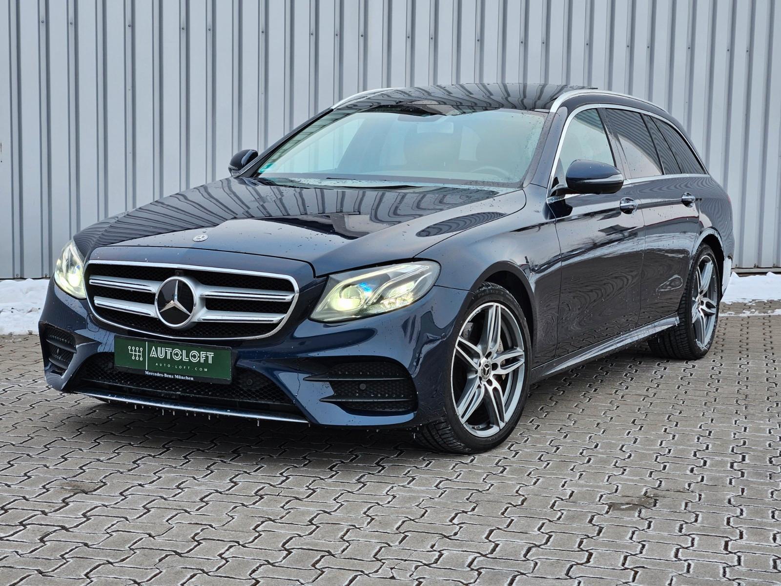 Mercedes-Benz E 400 d T 4M AMG-Line StHzg#Pano#AHK#Luft#Burmes