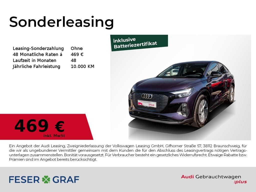 Audi Q4 SB 45 e-tron qu./adv./LED/Navi+/CarPlay